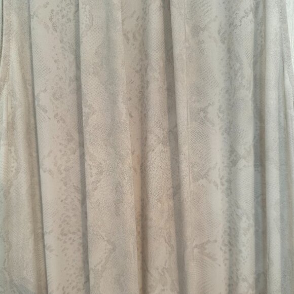 Title: Current Air Light Beige Sleeveless Tiered Dress - Size S - Picture 5 of 7